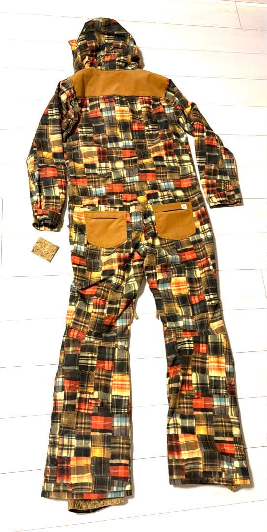 BURTON チェック柄 スノーボードウェア