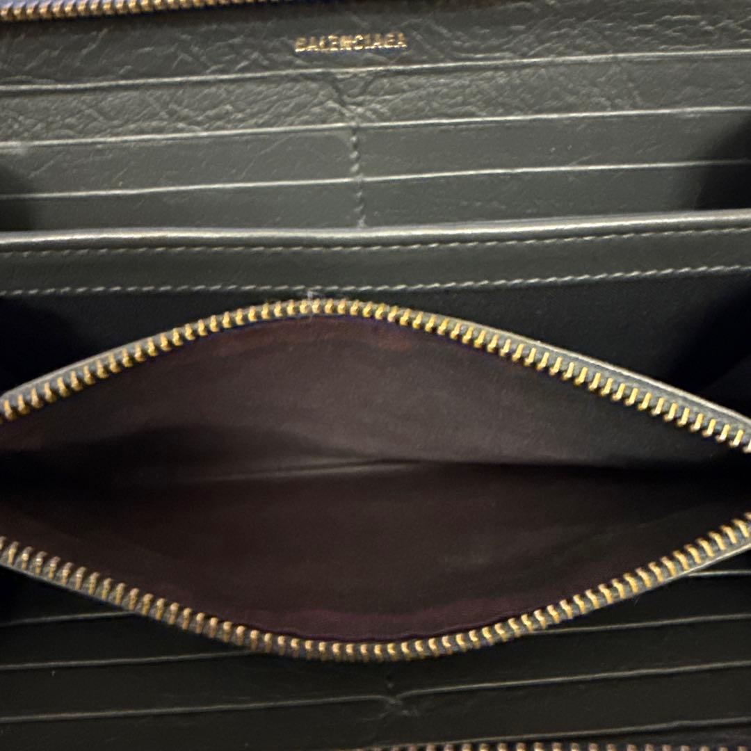 超希少　BALANCIAGA シティ　グラフィティ　長財布　グレー