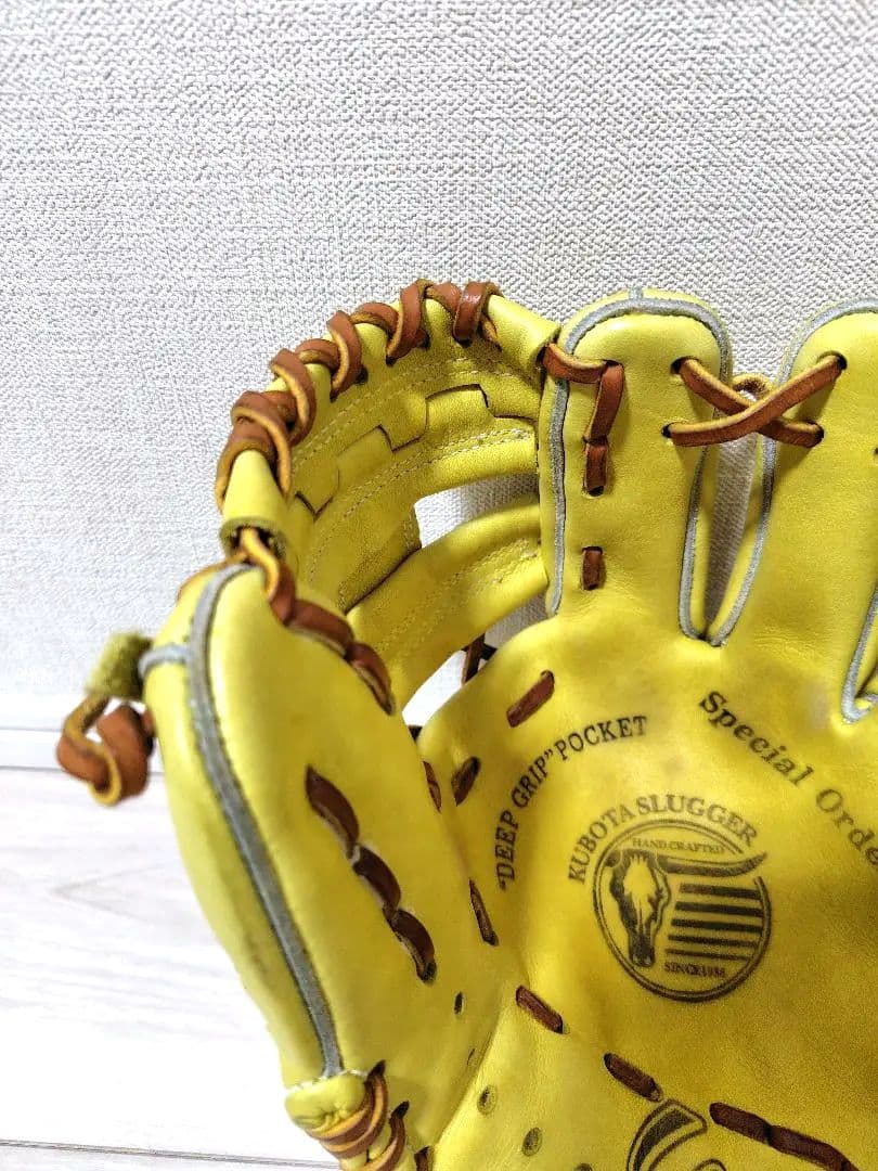 【美品】久保田スラッガー　オーダー　軟式　内野手