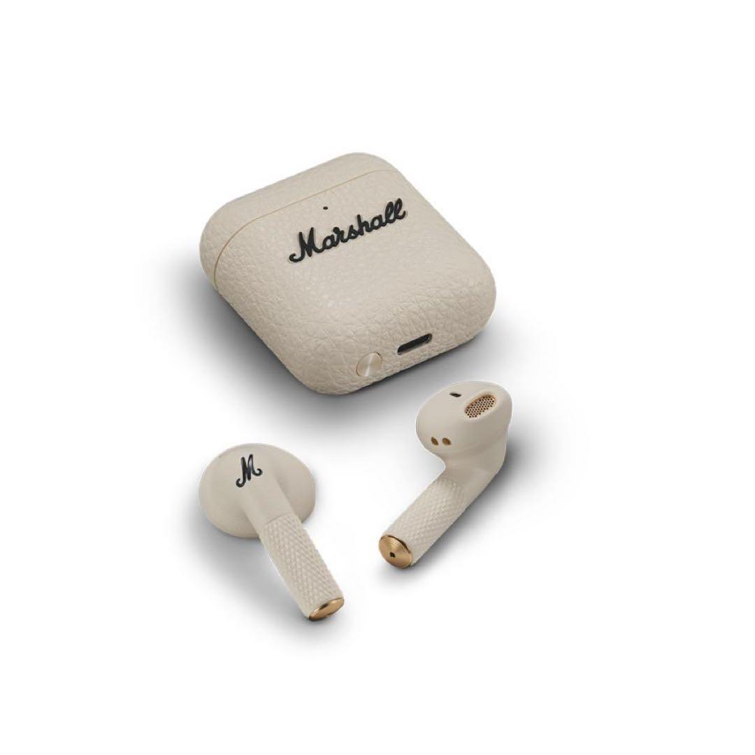 Marshall 完全ワイヤレスイヤホン Minor IV クリーム
