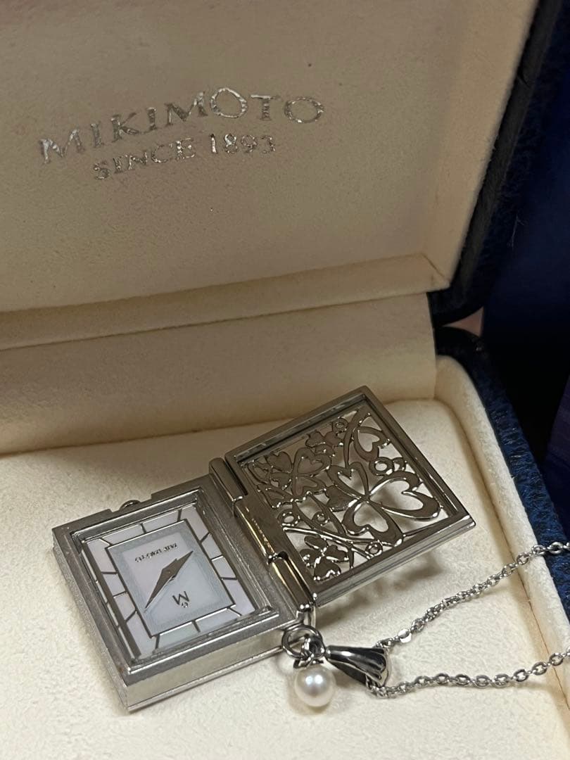 美品MIKIMOTO ミキモト ペンダントウォッチ 完売品
