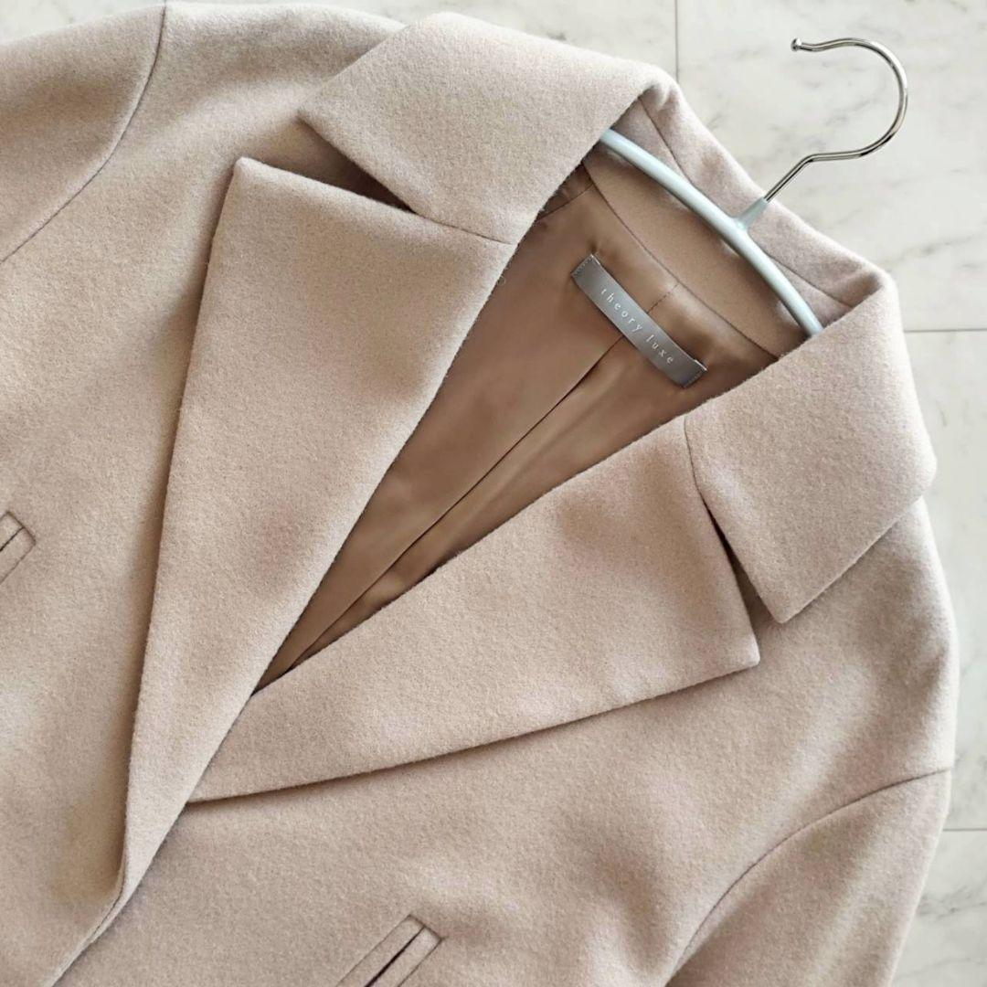 2024年 Theory luxe SHIRLEY メルトン コート