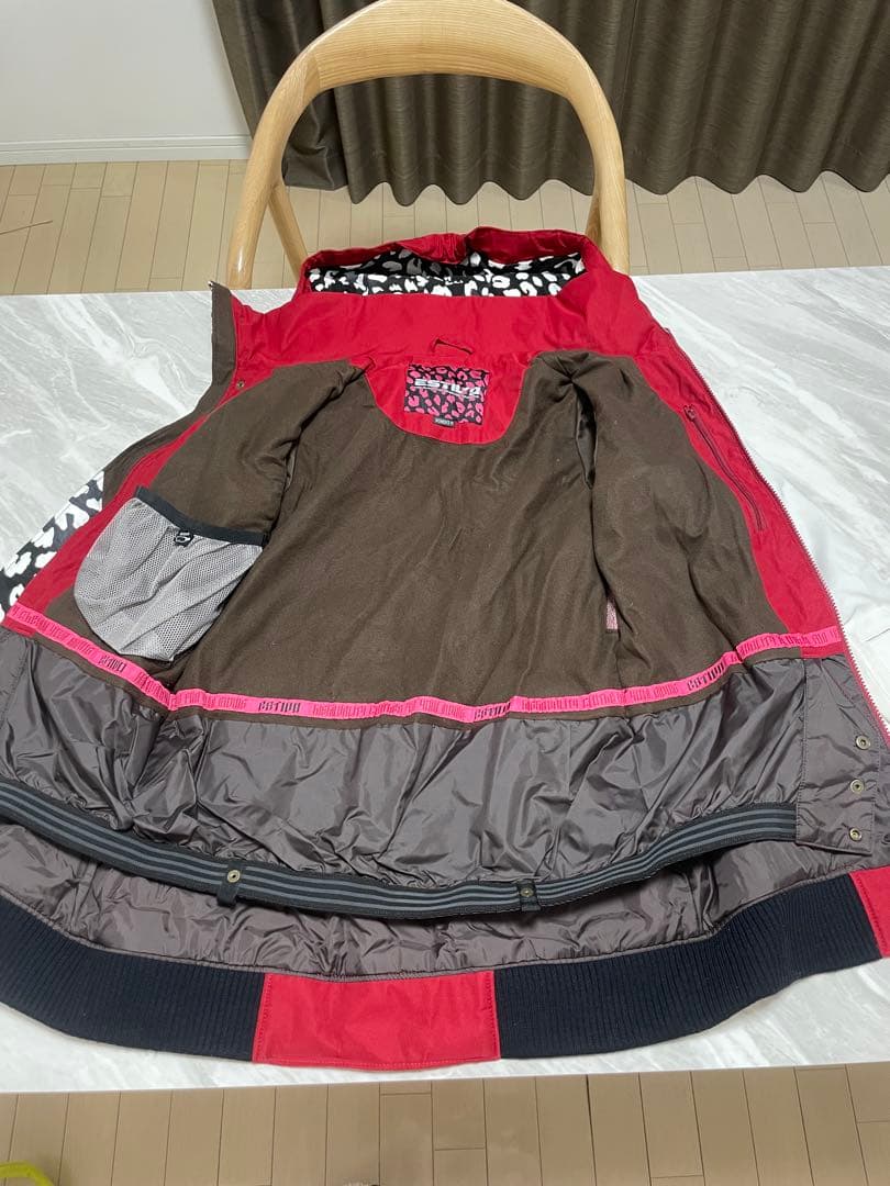 ESTILO スキー、スノーボードウェア M 赤