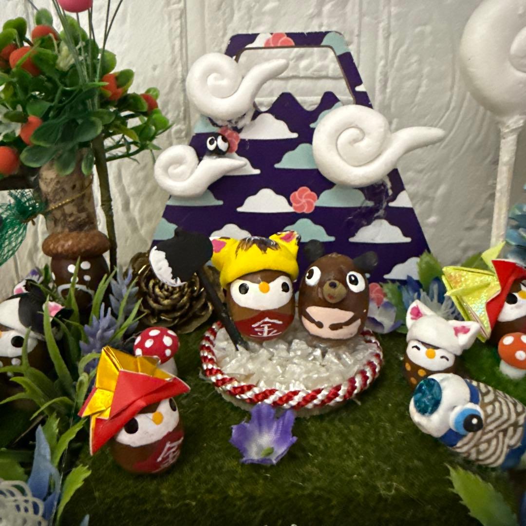 どんぐりアート♡2025年度　端午の節句BIGオブジェ♡