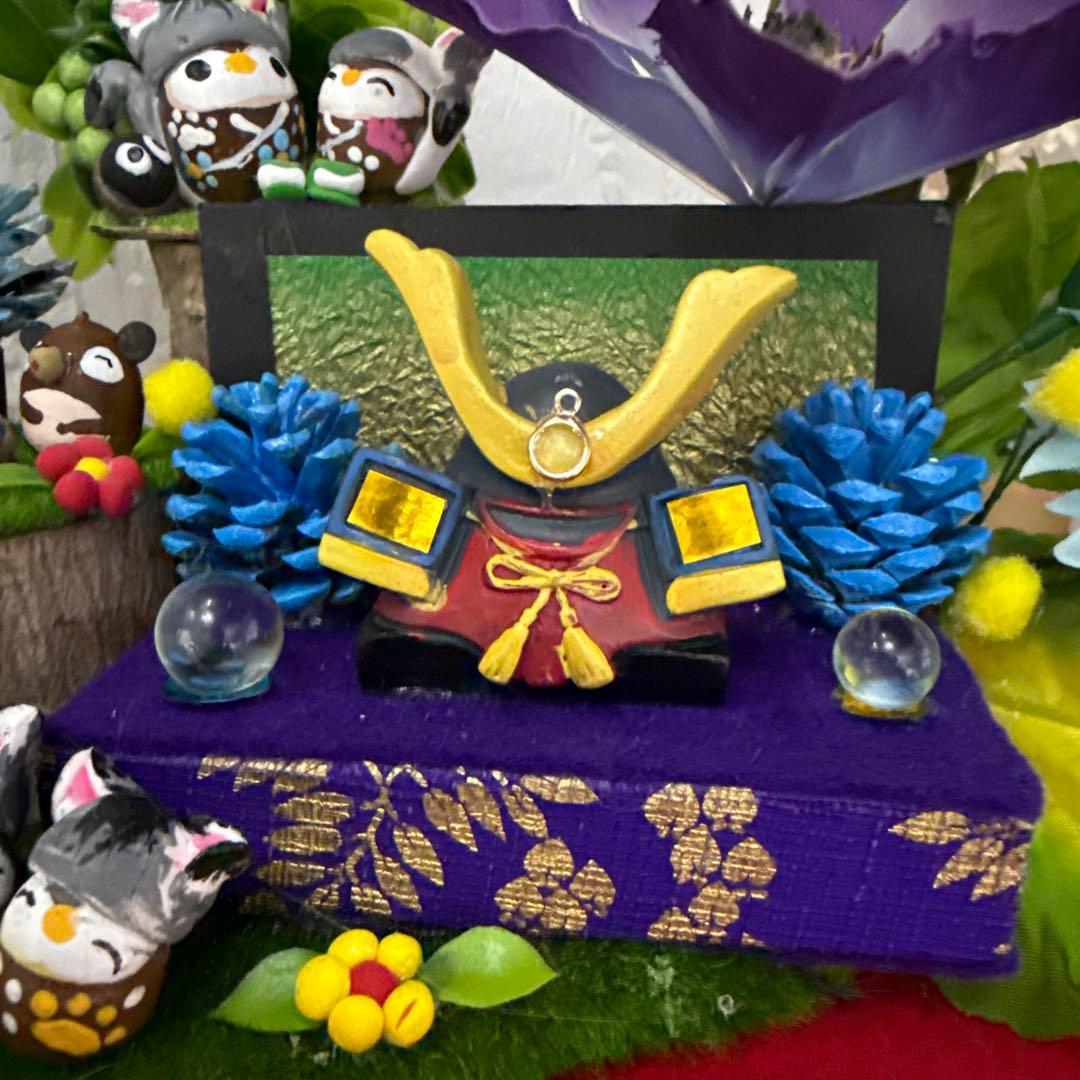 どんぐりアート♡2025年度　端午の節句BIGオブジェ♡