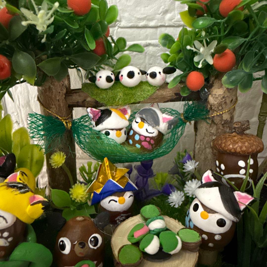 どんぐりアート♡2025年度　端午の節句BIGオブジェ♡