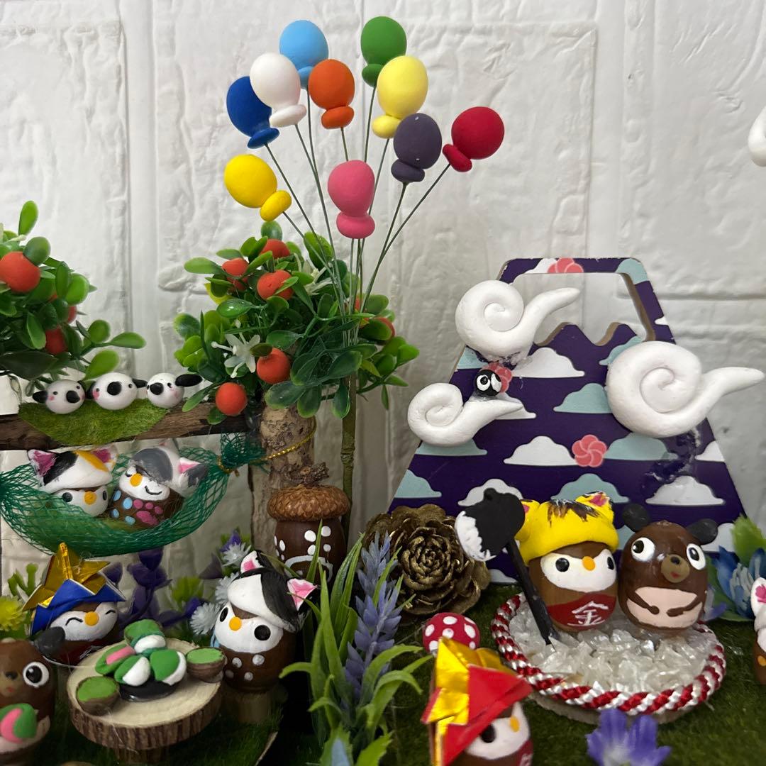 どんぐりアート♡2025年度　端午の節句BIGオブジェ♡