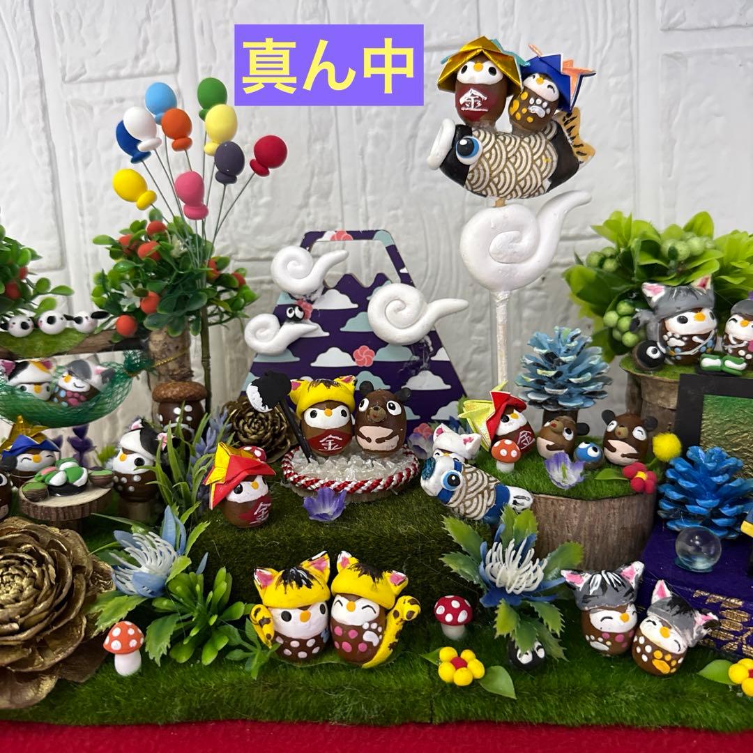 どんぐりアート♡2025年度　端午の節句BIGオブジェ♡