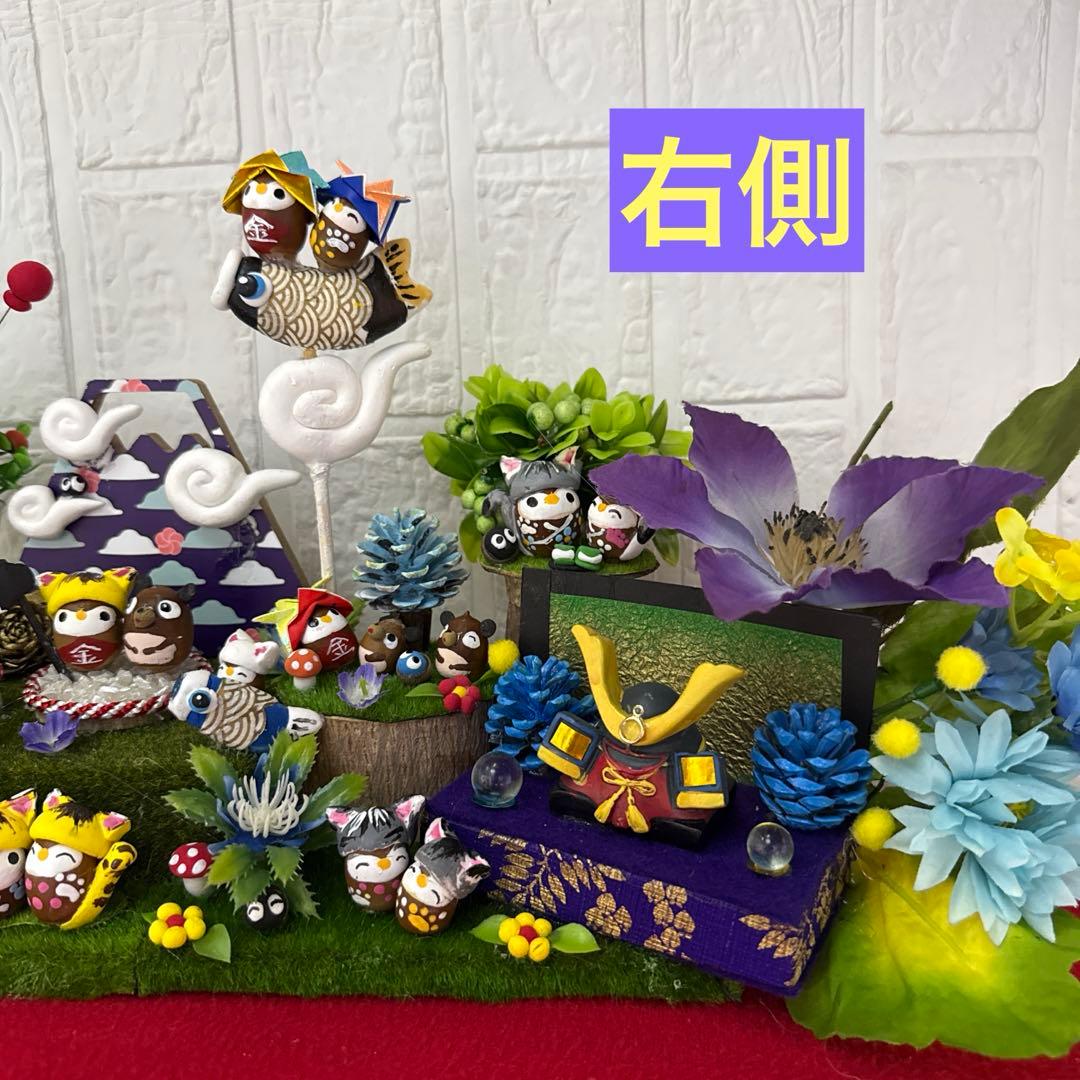 どんぐりアート♡2025年度　端午の節句BIGオブジェ♡