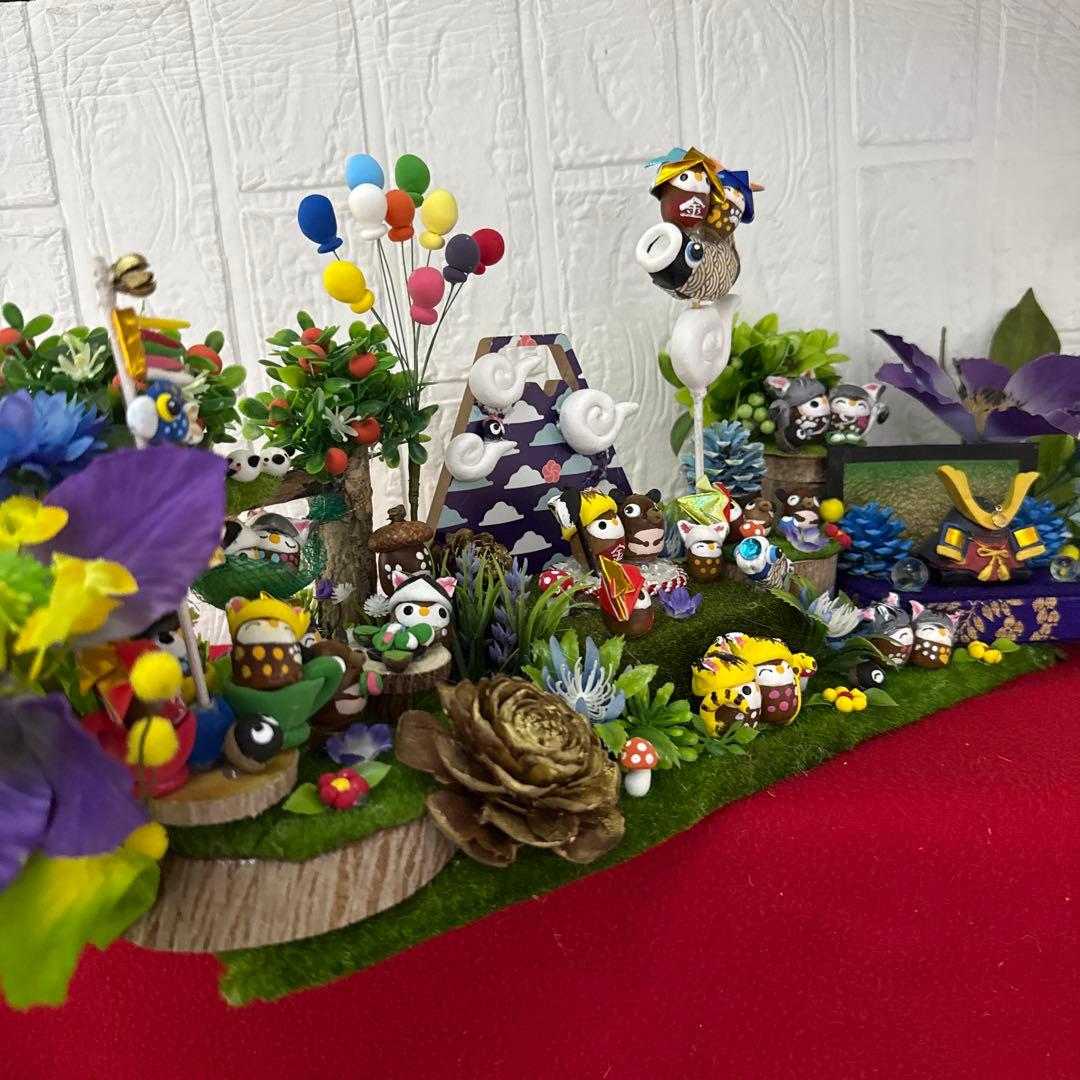 どんぐりアート♡2025年度　端午の節句BIGオブジェ♡