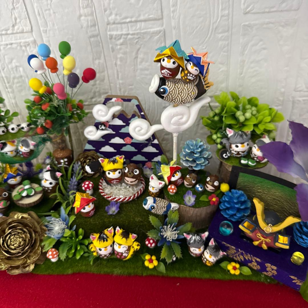 どんぐりアート♡2025年度　端午の節句BIGオブジェ♡