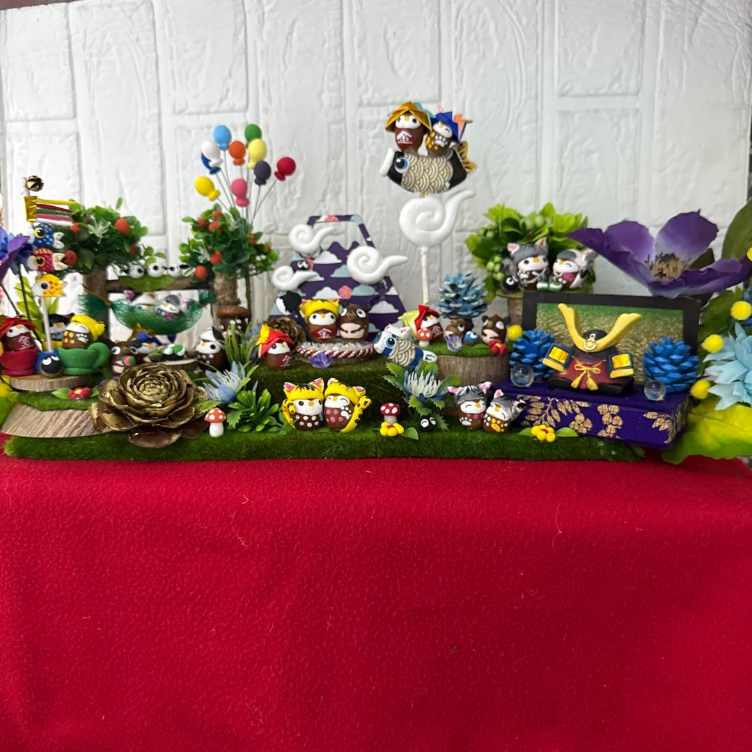 どんぐりアート♡2025年度　端午の節句BIGオブジェ♡