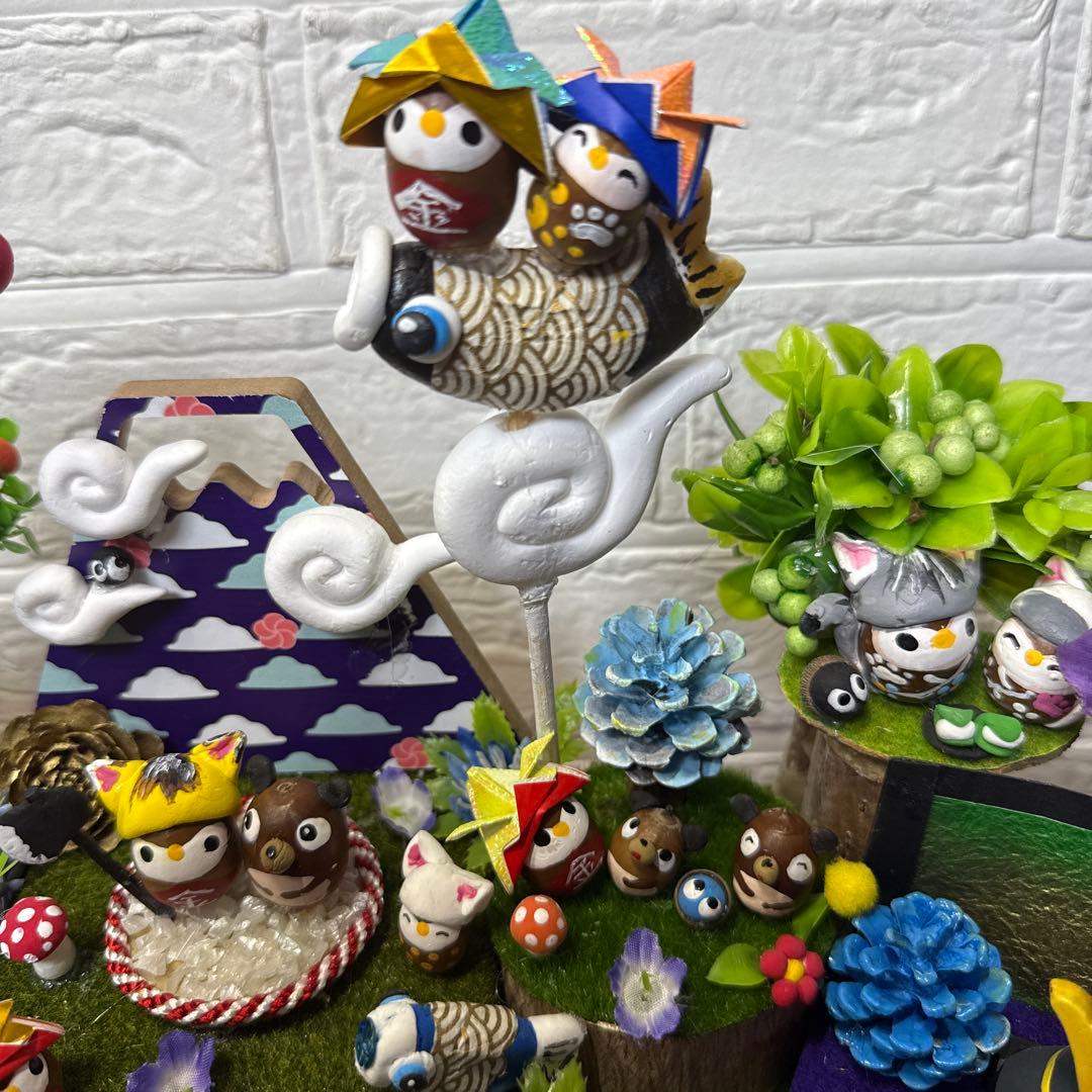 どんぐりアート♡2025年度　端午の節句BIGオブジェ♡