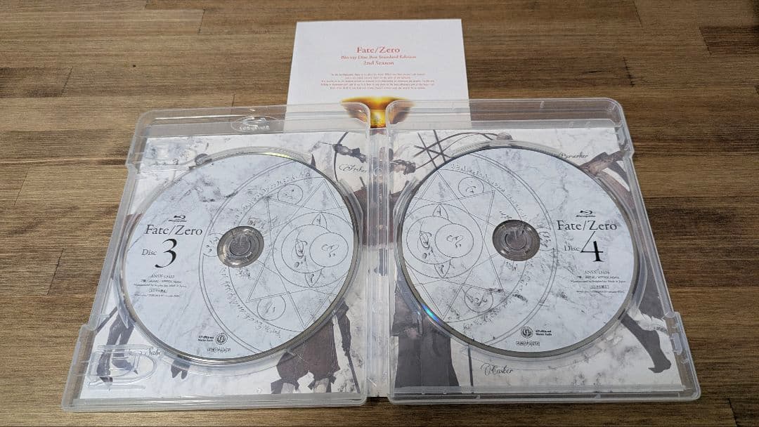 アニメ Fate/Zero Blu-ray Disc Box