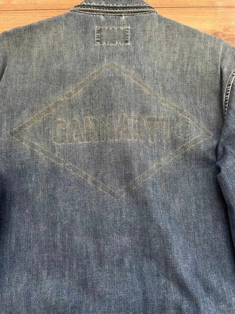【carhartt】ミリタリーデニムコーチジャケット/L