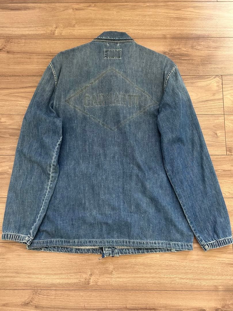 【carhartt】ミリタリーデニムコーチジャケット/L