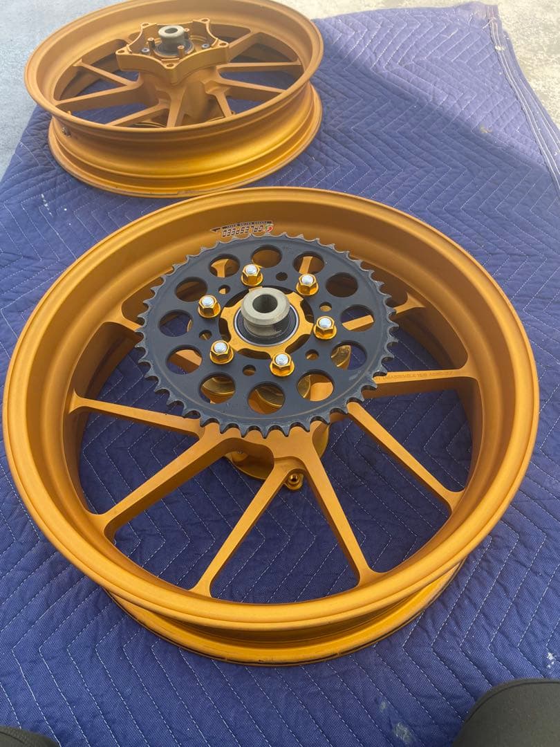 z900rs ゲイルスピード　typeR ゴールドアルマイト