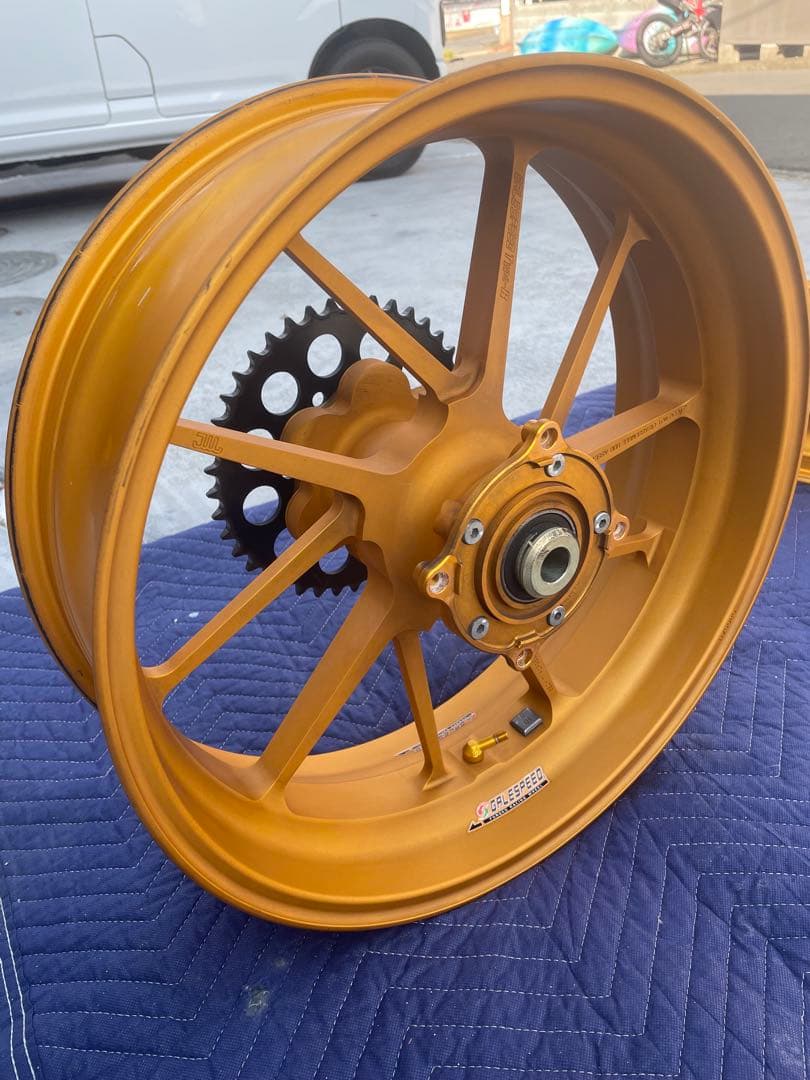 z900rs ゲイルスピード　typeR ゴールドアルマイト