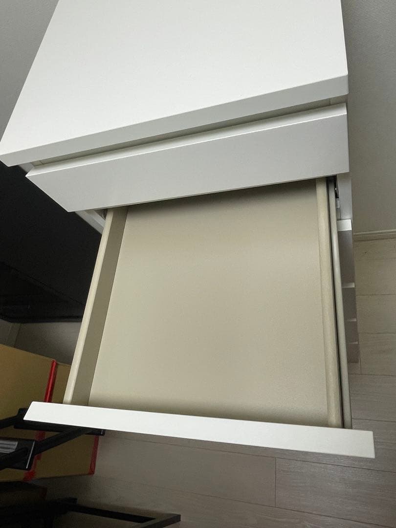 【世田谷区直接引取】IKEA MALM マルム 6段チェスト　ホワイト