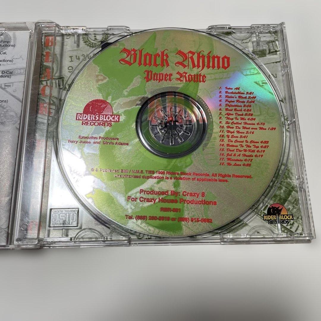 洋楽 Black Rhino Paper Route