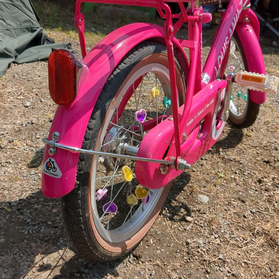 16インチ　LOUIS AMUZ 子供用自転車 ピンク