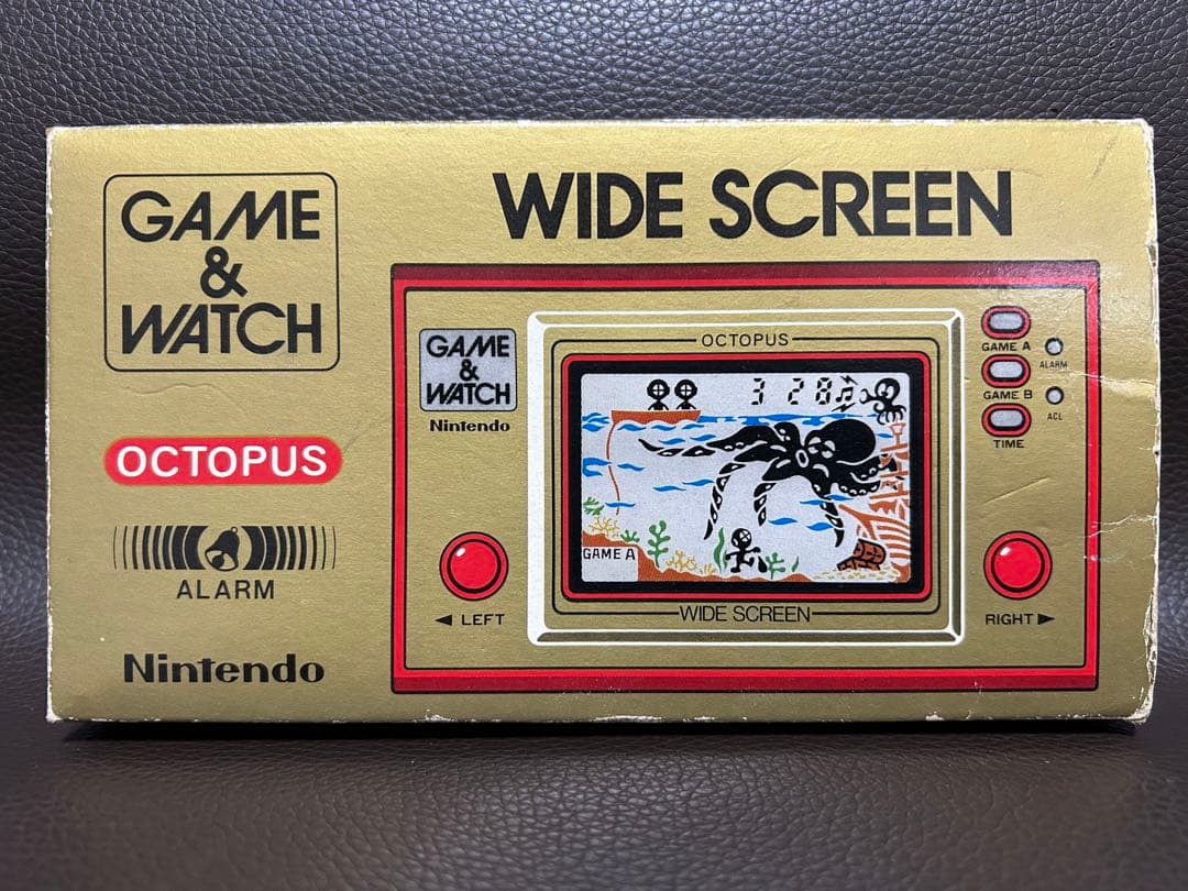 【新品未使用】ニンテンドー ゲーム＆ウォッチ オクトパス