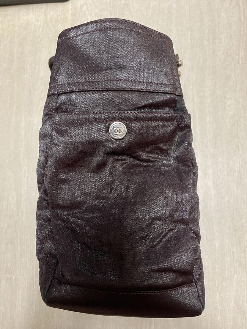 お買い得 美品 CHANEL シャネル ココマーク パリビアリッツ ポーチ付き