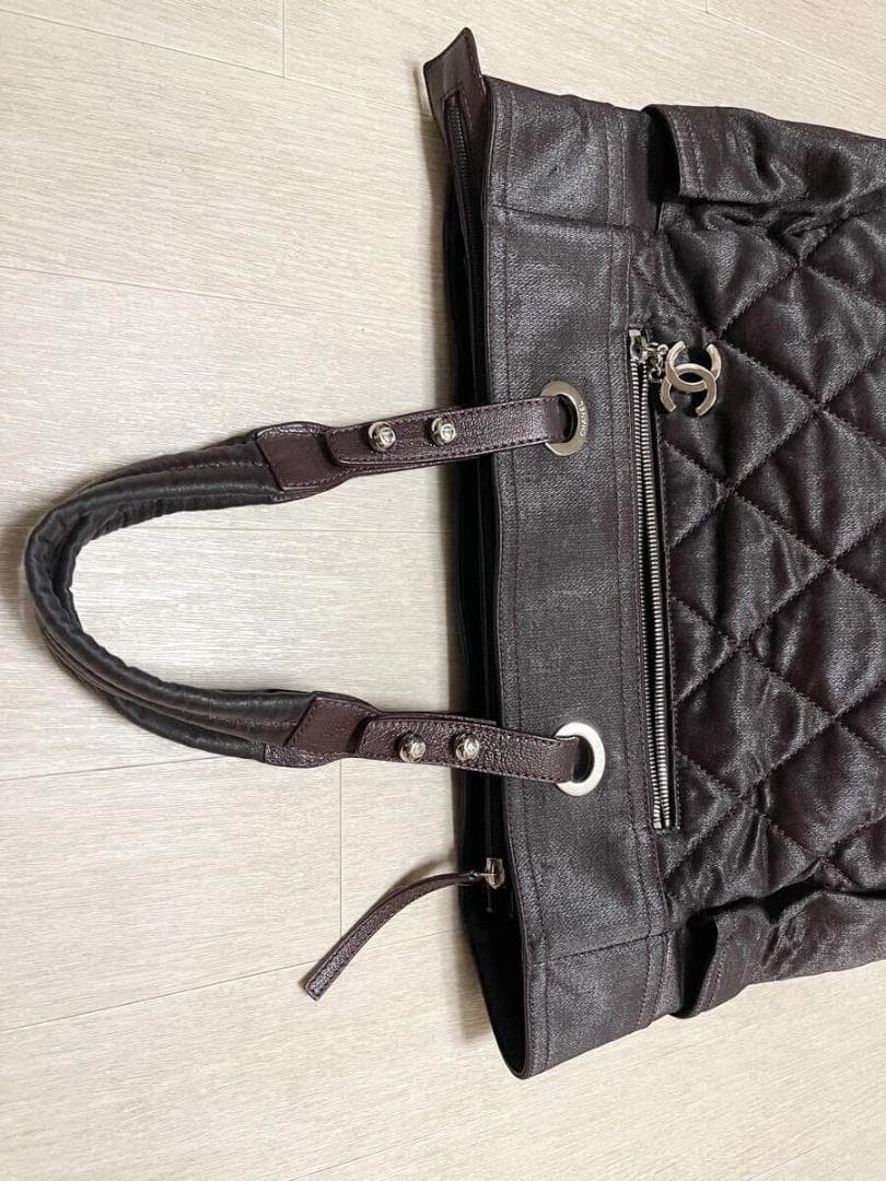 お買い得 美品 CHANEL シャネル ココマーク パリビアリッツ ポーチ付き