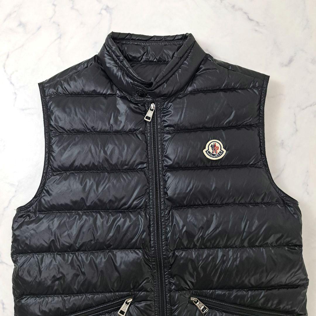 極美品★MONCLER モンクレール 人気 GUI 超軽量 ライトダウンベスト