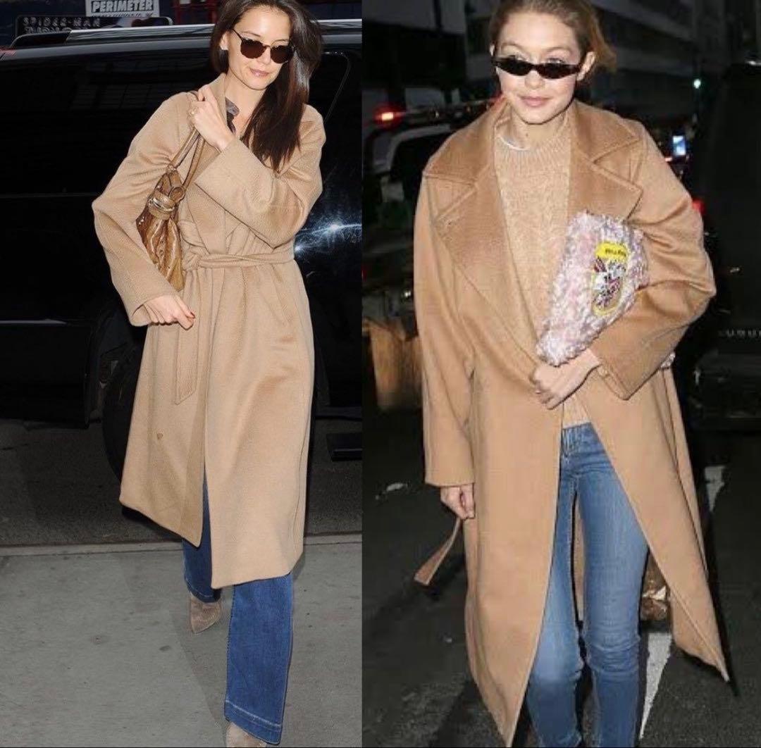 マックスマーラ　白タグ　マニュエラ　40 キャメル