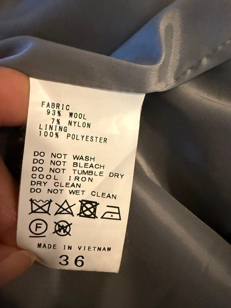 FRAMeWORK☆ハミルトン☆ウールチェスターコート☆極美品♪