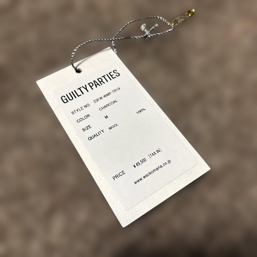 パンツ DORMEUIL / STRIPED PLEATED TROUSERS