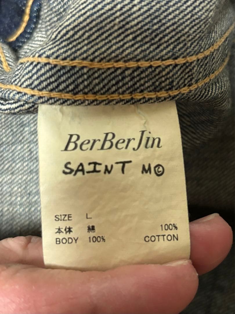 SAINT MICHAEL×BerBerJin DENIM JACKET L