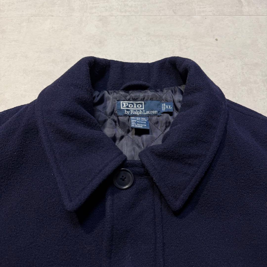 90s POLO ralph lauren ウールコート ピーコートXL