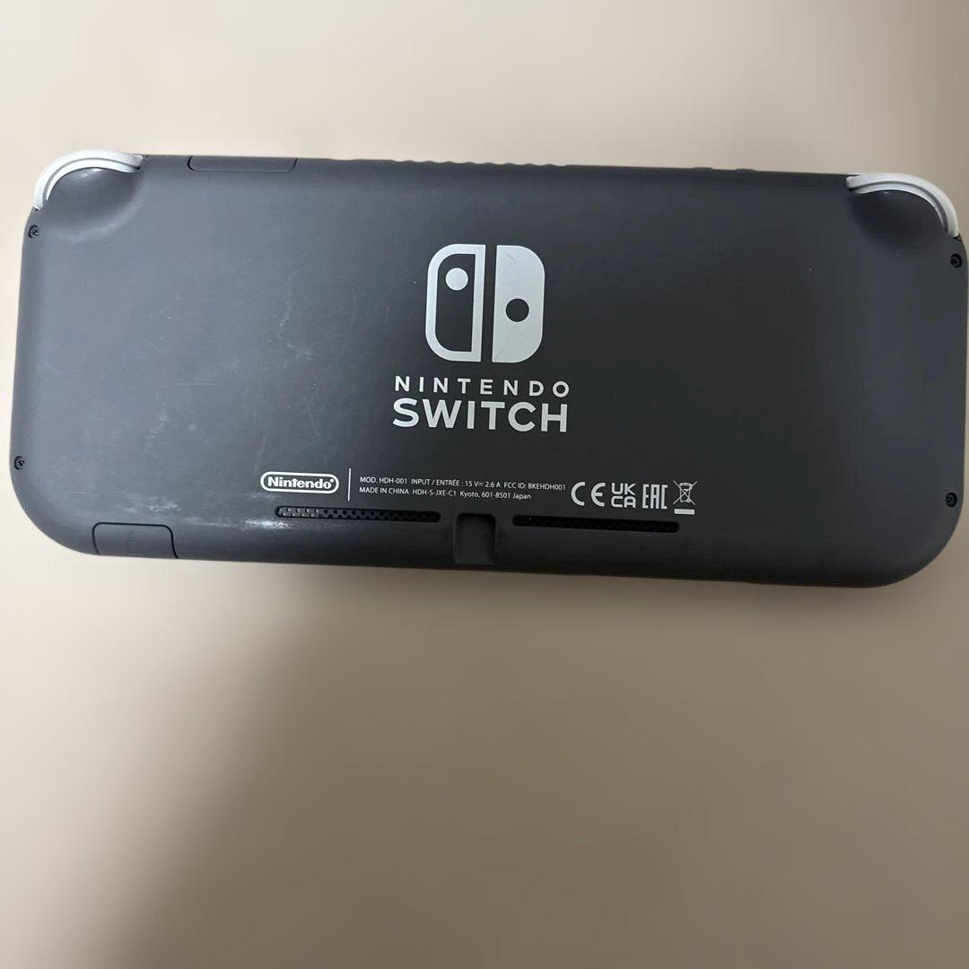 【完動品】　Nintendo Switch Lite グレー 本体