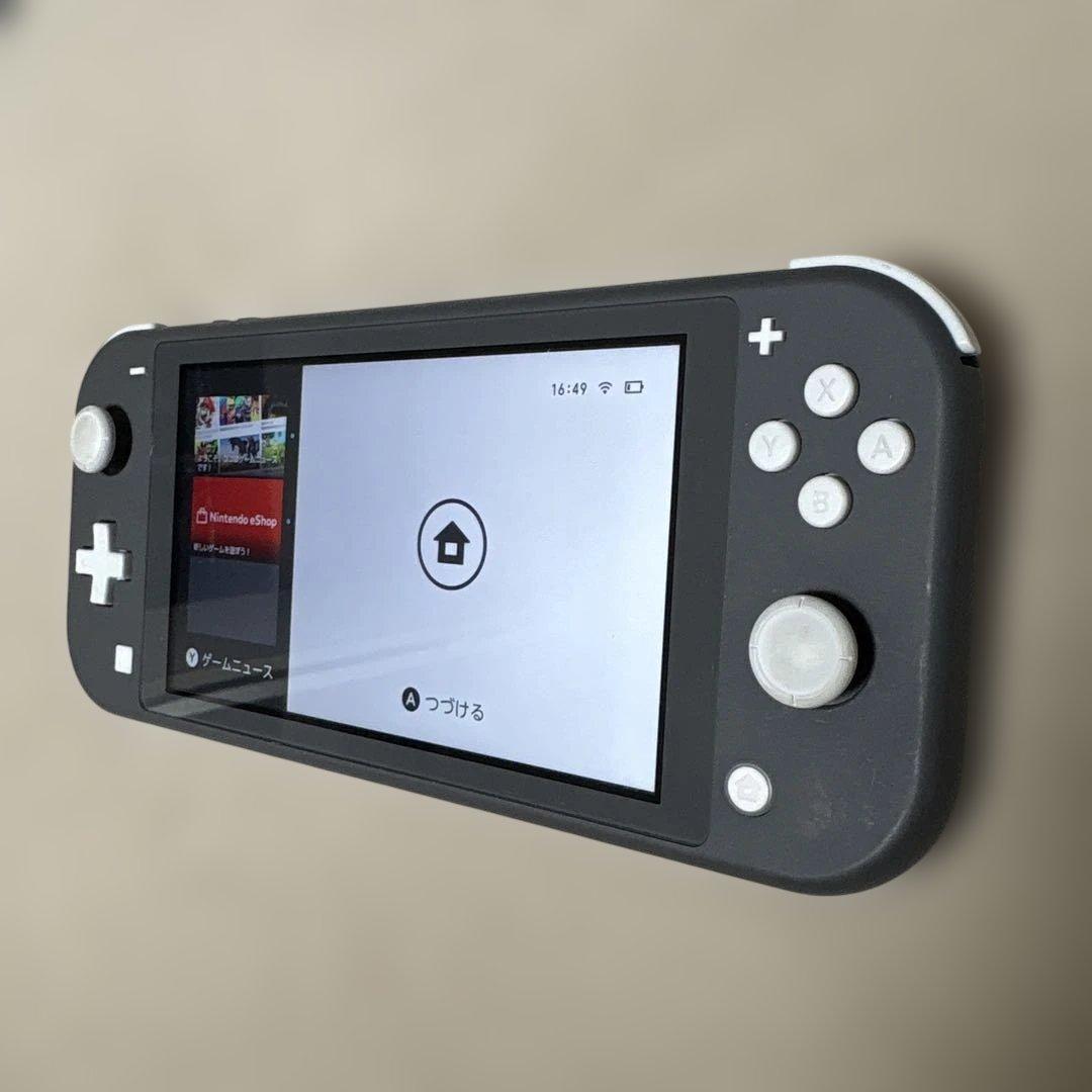 【完動品】　Nintendo Switch Lite グレー 本体