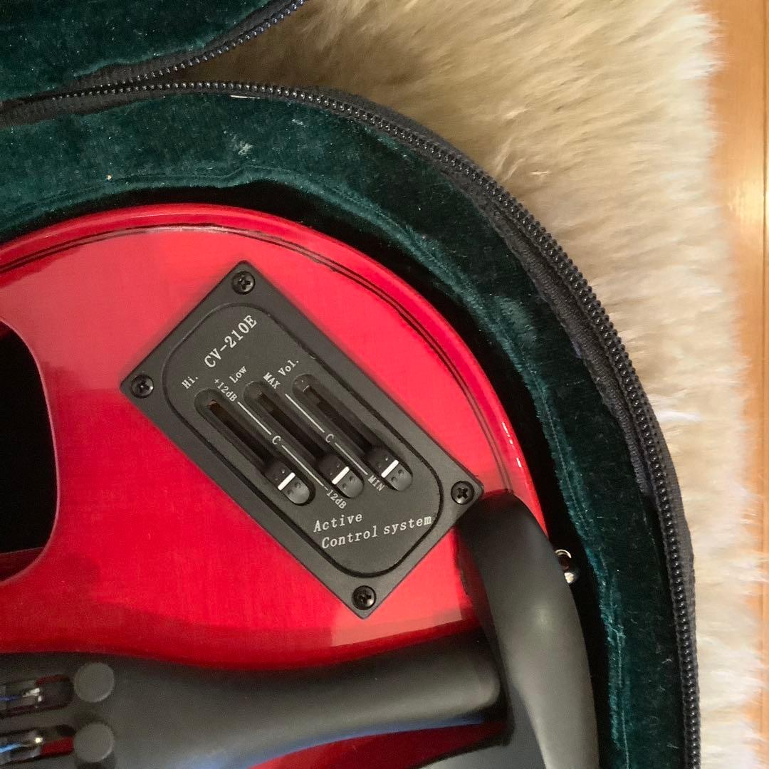 エレクトリックバイオリン　レッドGV-210B