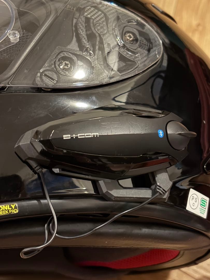 SHOEI X-Fourteen ブラック B+COM SB6X 付属