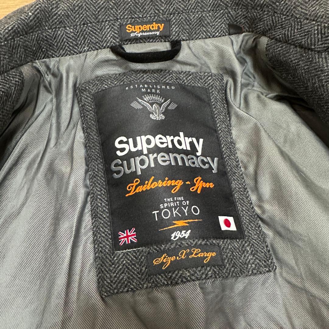 SUPERDRY 極度乾燥しなさい チェスターコート