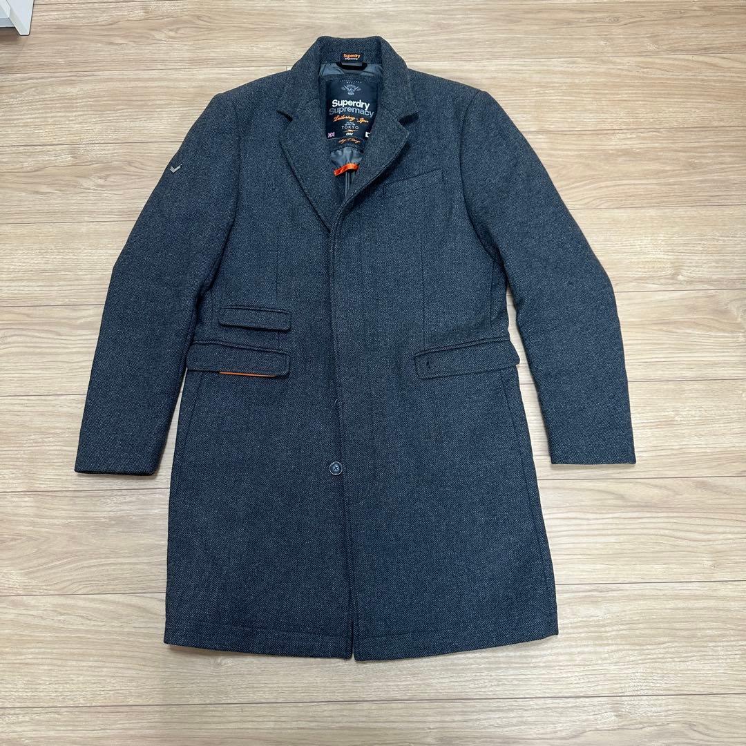 SUPERDRY 極度乾燥しなさい チェスターコート