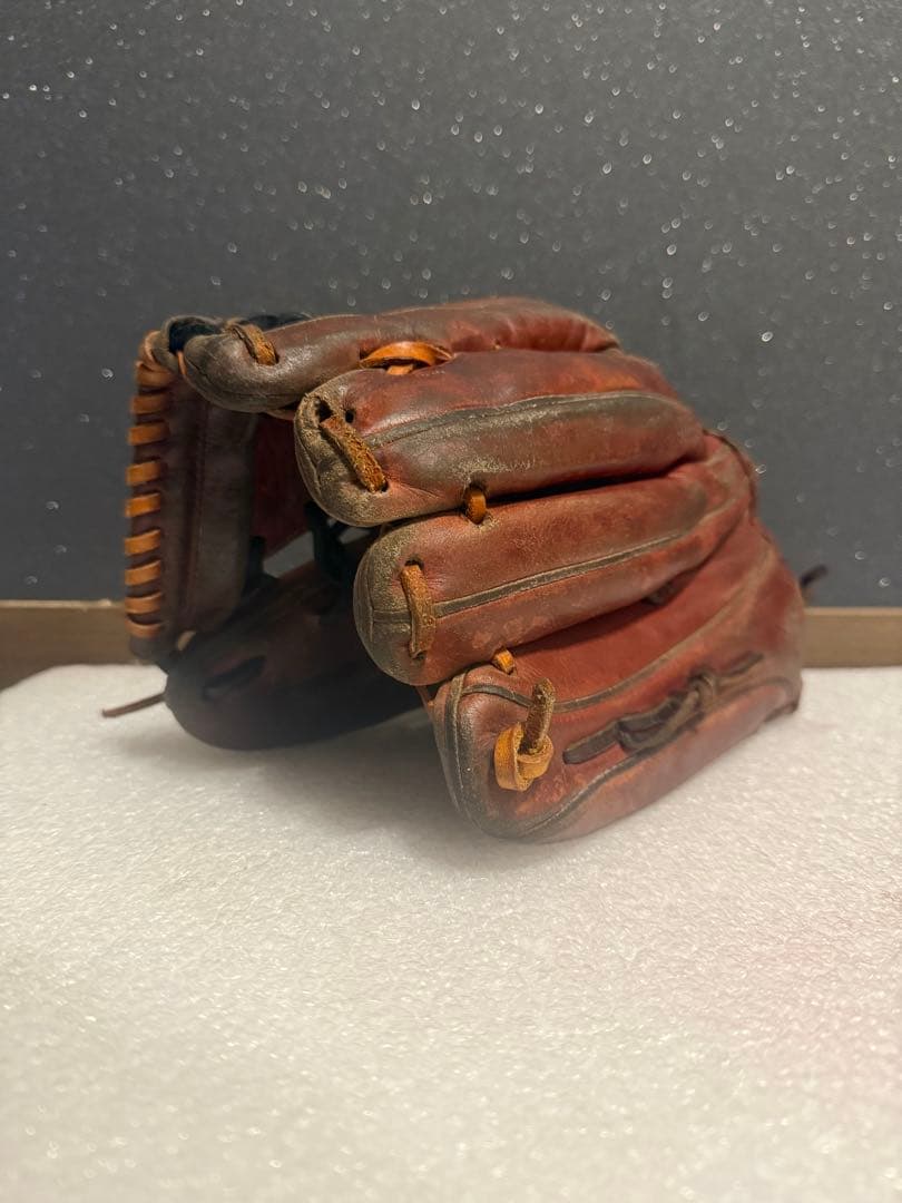 ★波賀★ ミズノ最高級 ミズノプロ 硬式外野手 小指2本 HAGA JAPAN