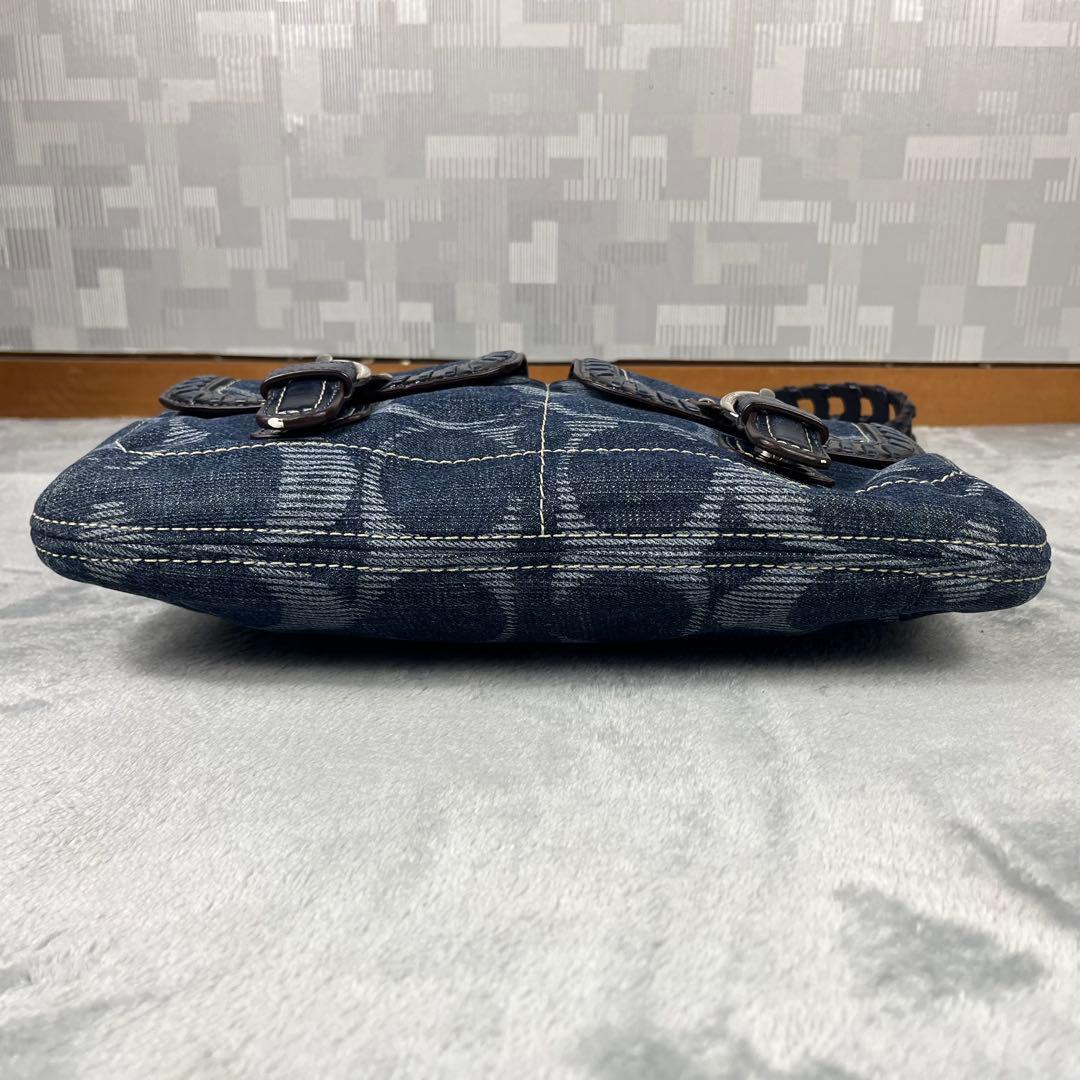 美品 Vintage Coach Denim Bag Signature