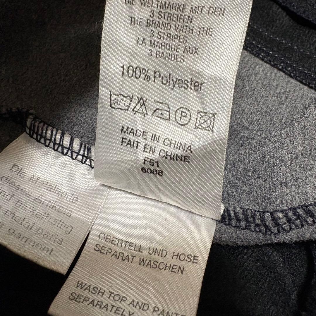 希少デザイン　90s old adidas トラックジャケット刺繍　ヴィンテージ