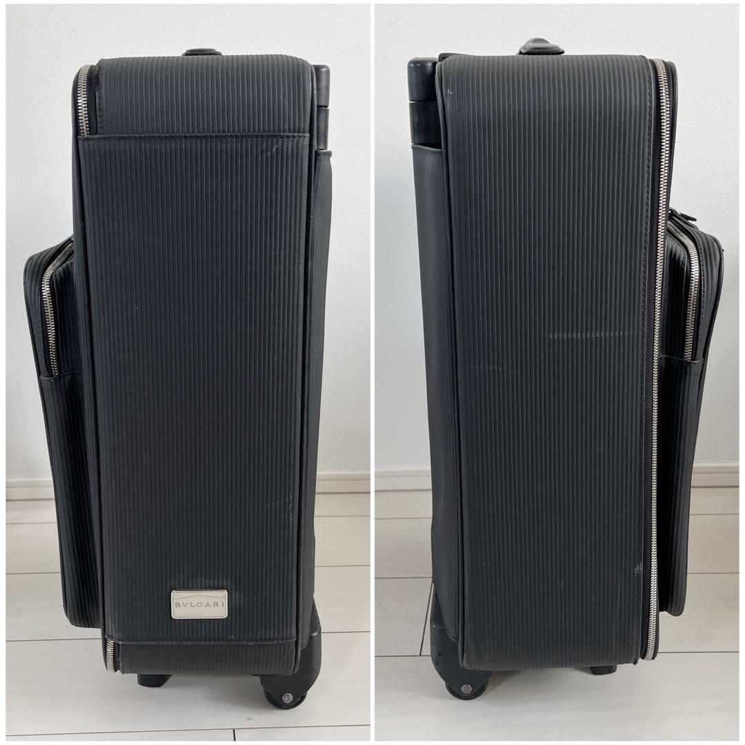 BVLGARI ブルガリ キャリーバッグ スーツケース　 旅行　ミレリゲ　黒