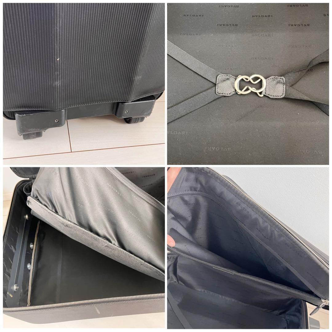 BVLGARI ブルガリ キャリーバッグ スーツケース　 旅行　ミレリゲ　黒