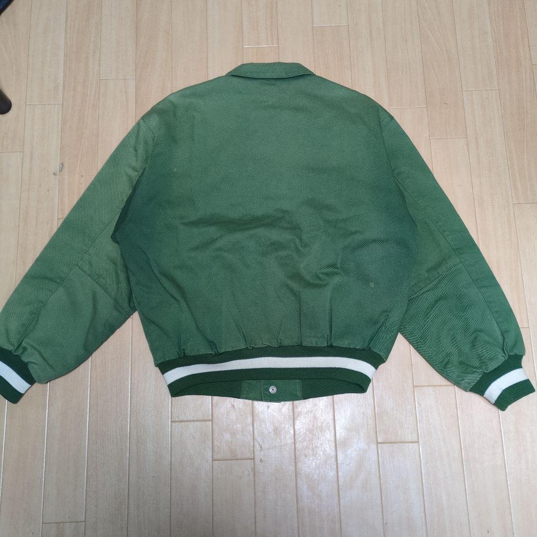 けいと　80s〜 VAN ジャケット スタジャン サンフェード グリーン