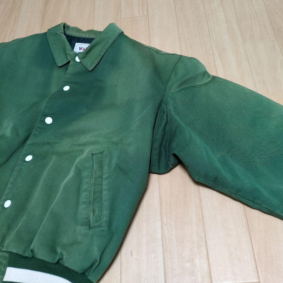 けいと　80s〜 VAN ジャケット スタジャン サンフェード グリーン