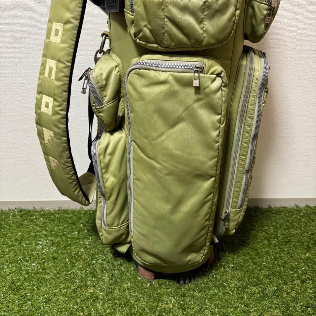 ONOFF オノフ キャディバッグ ゴルフバッグ ナイロン グリーン