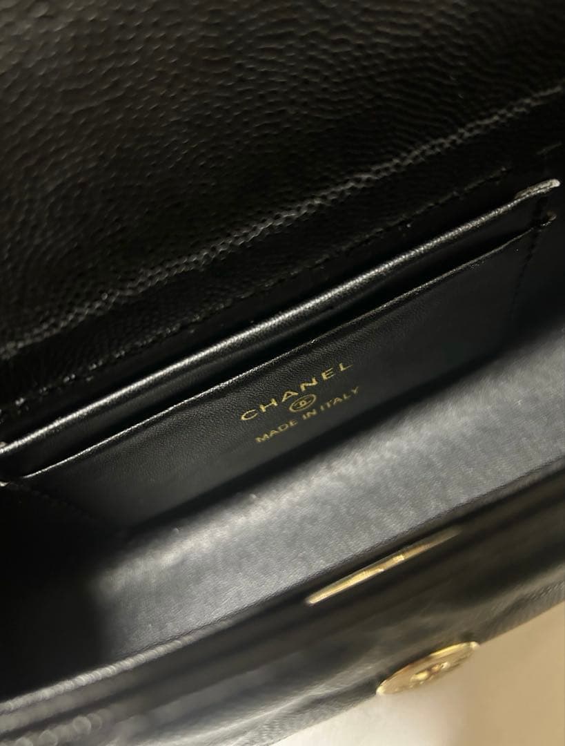 ♡ CHANEL ノベルティ チェーンショルダーバッグ ブラック