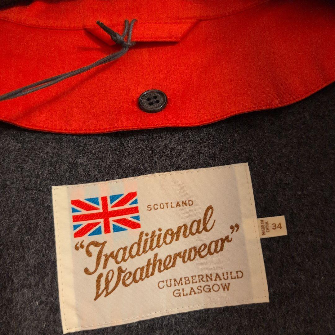未使用 タグ付コート Traditional Weatherwear 34